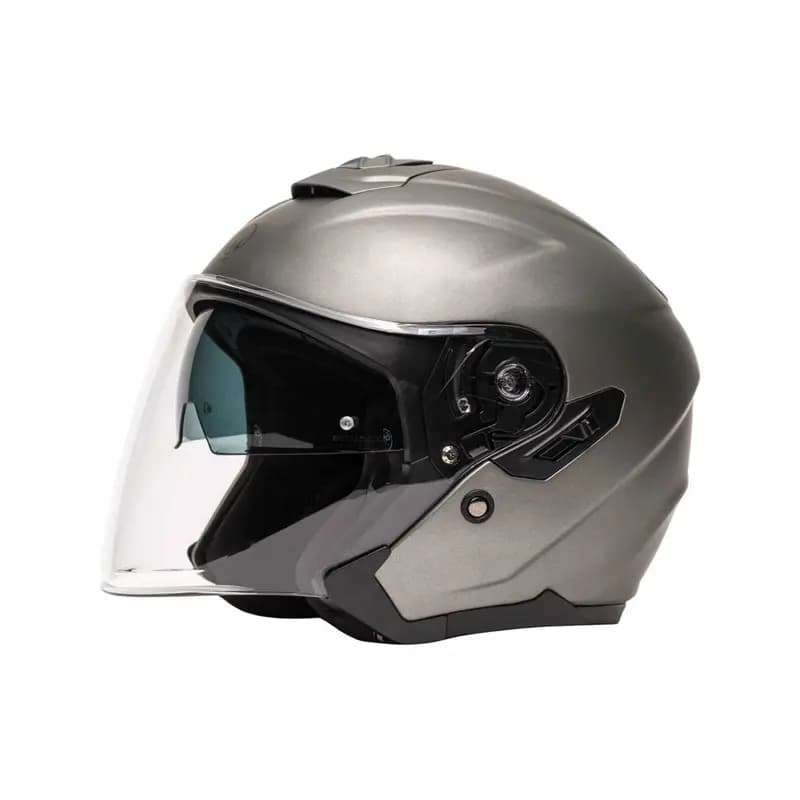 Casque Jet M-JET Fibre Marko Titanium Mat