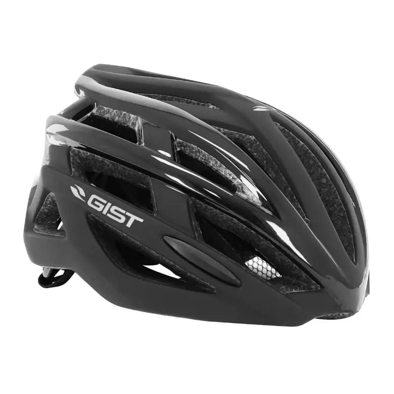 Casque vélo route adulte Gist Planet noir in-mold 58-62 cm