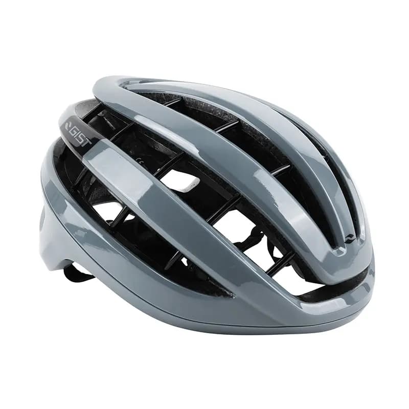 Casque vélo adulte GIST Route Rapido gris brillant 56-62 cm