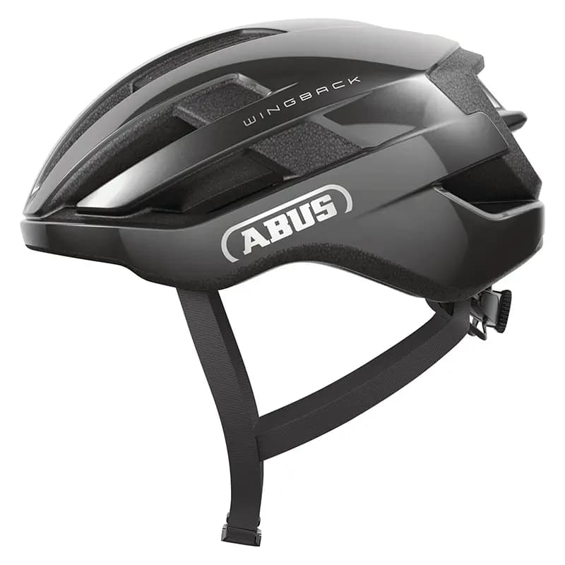 Casque vélo adulte Abus Wingback route urbain gris brillant taille M (54-58 cm)